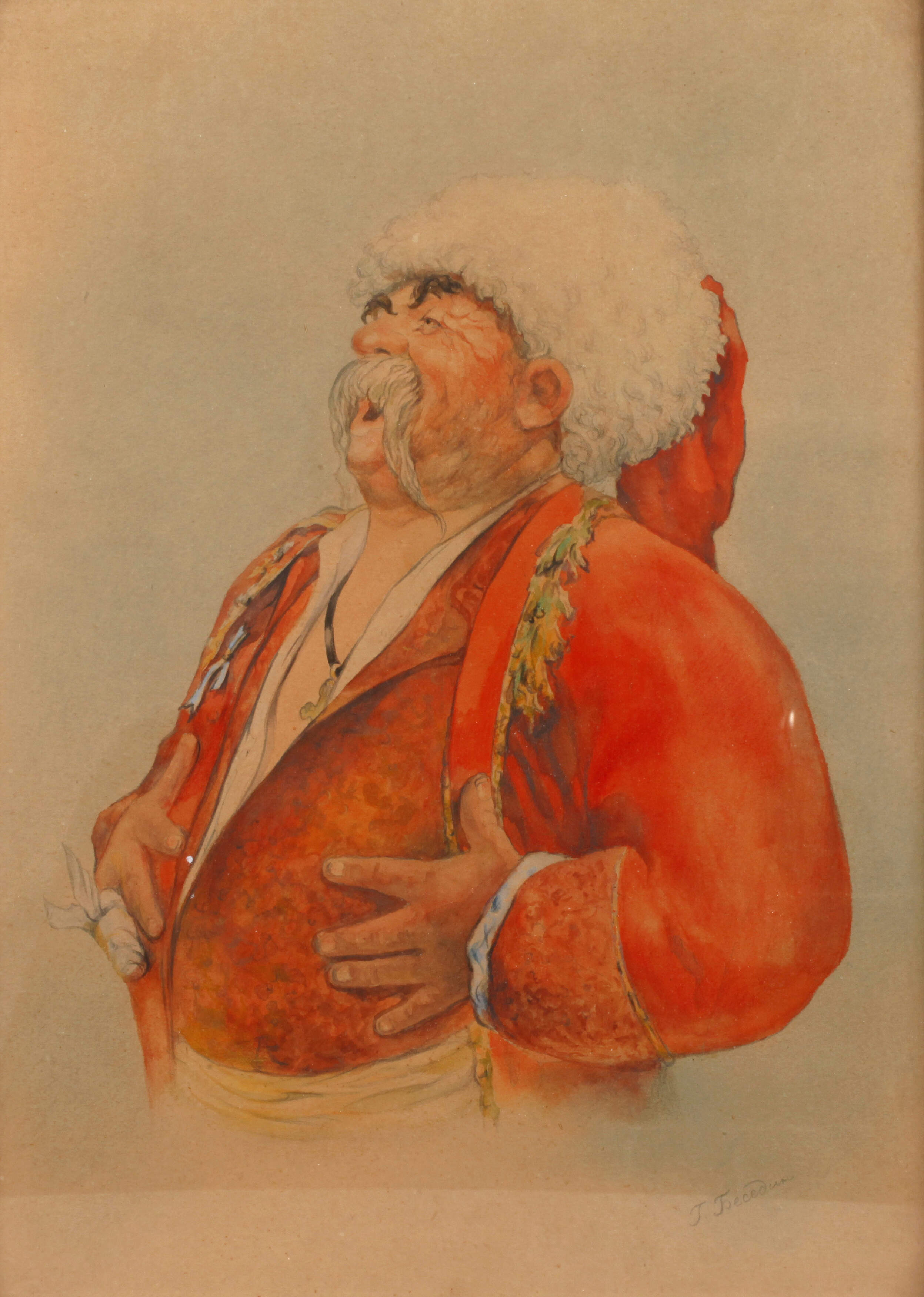 Gavriil Besedin, attr., Lachender Orientale