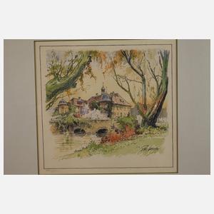 Prof. Paul Geissler, "Westfälische Wasserburgen"