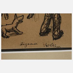 Prof. Kurt Günther, "Zigeuner"