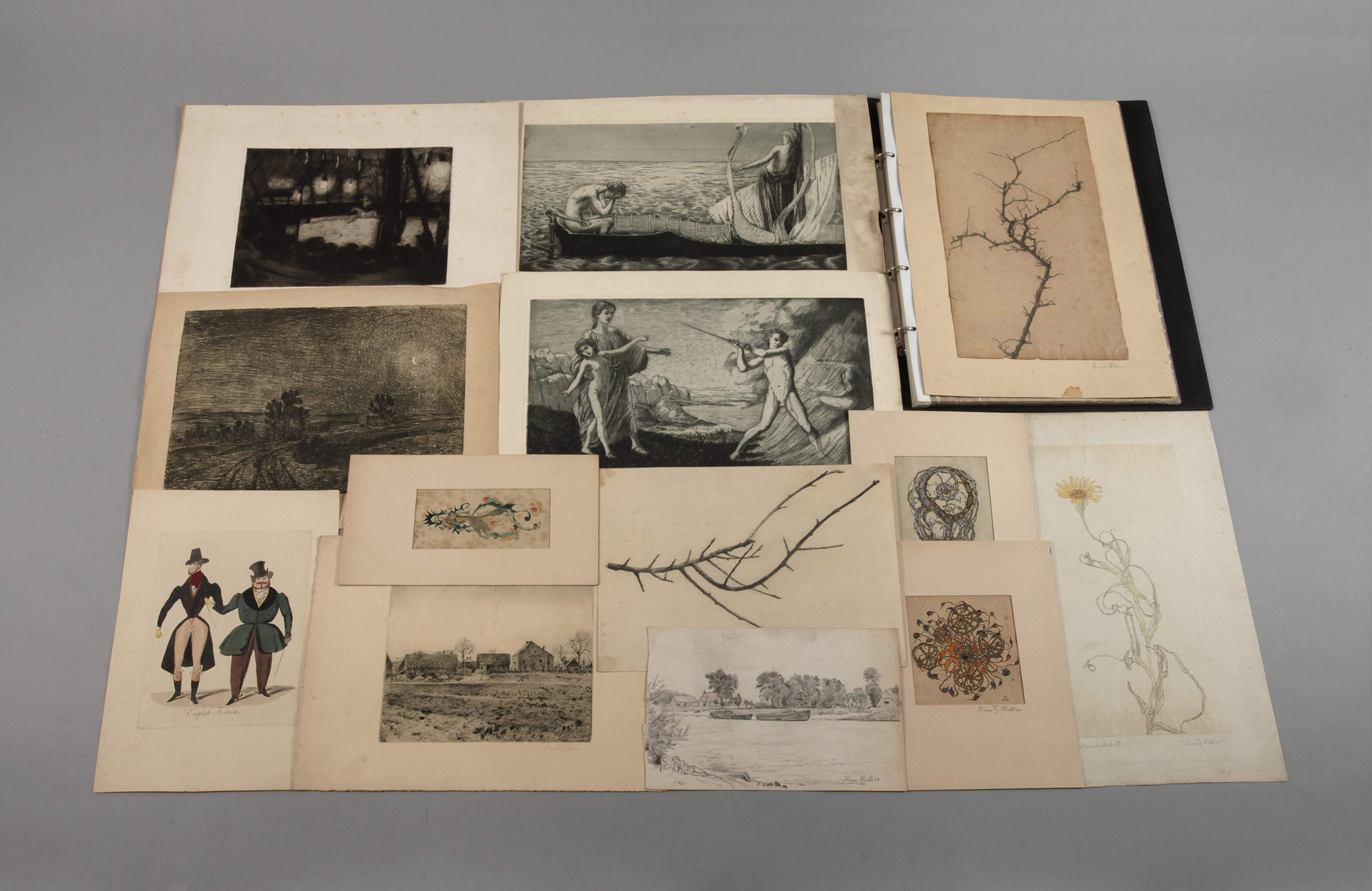 Hans Theodor Hallier, Teilnachlass