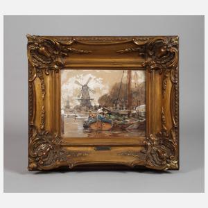 Prof. Hans Herrmann, Partie in Holland