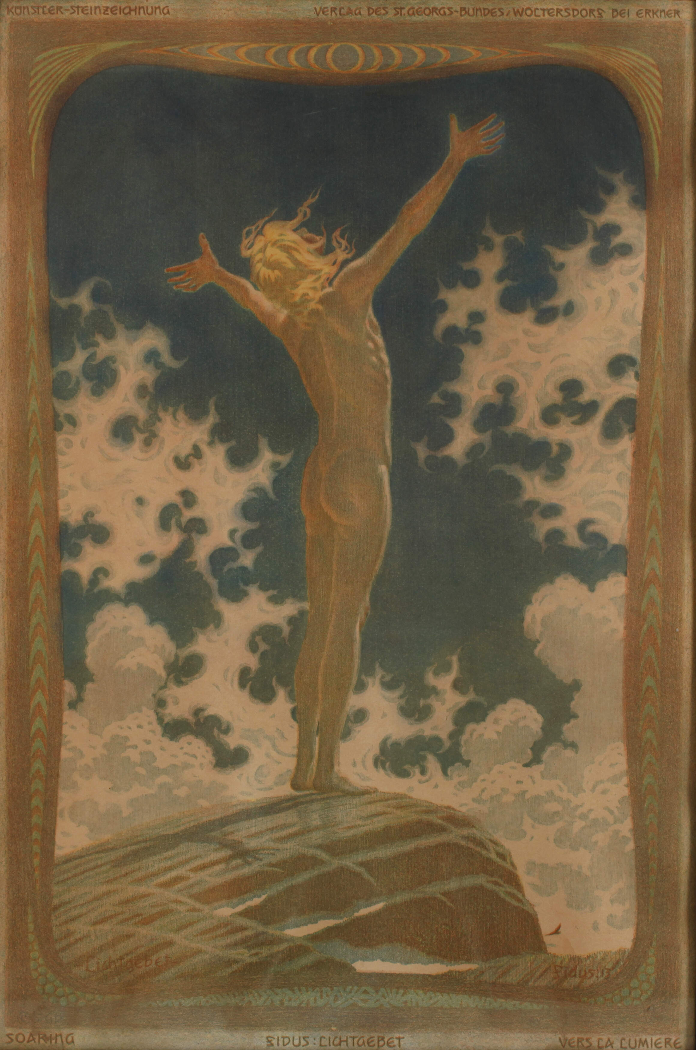 Prof. Hugo Höppener alias "Fidus", "Lichtgebet"