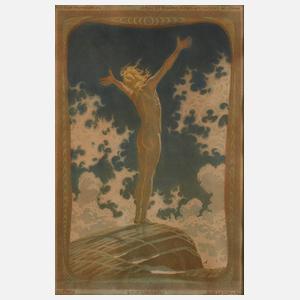 Prof. Hugo Höppener alias "Fidus", "Lichtgebet"