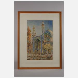 Albert Hunnemann, Blick auf eine Moschee