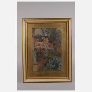 Prof. Franz Huth, An der Loggia