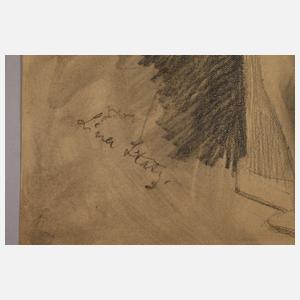 Paul Klimsch, Stehender Damenakt