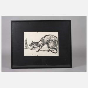 Prof. Markus Lüpertz, Die Ratte