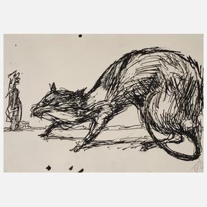 Prof. Markus Lüpertz, Die Ratte