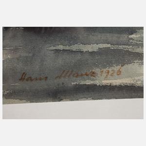 Hans Manz, Am Bodensee