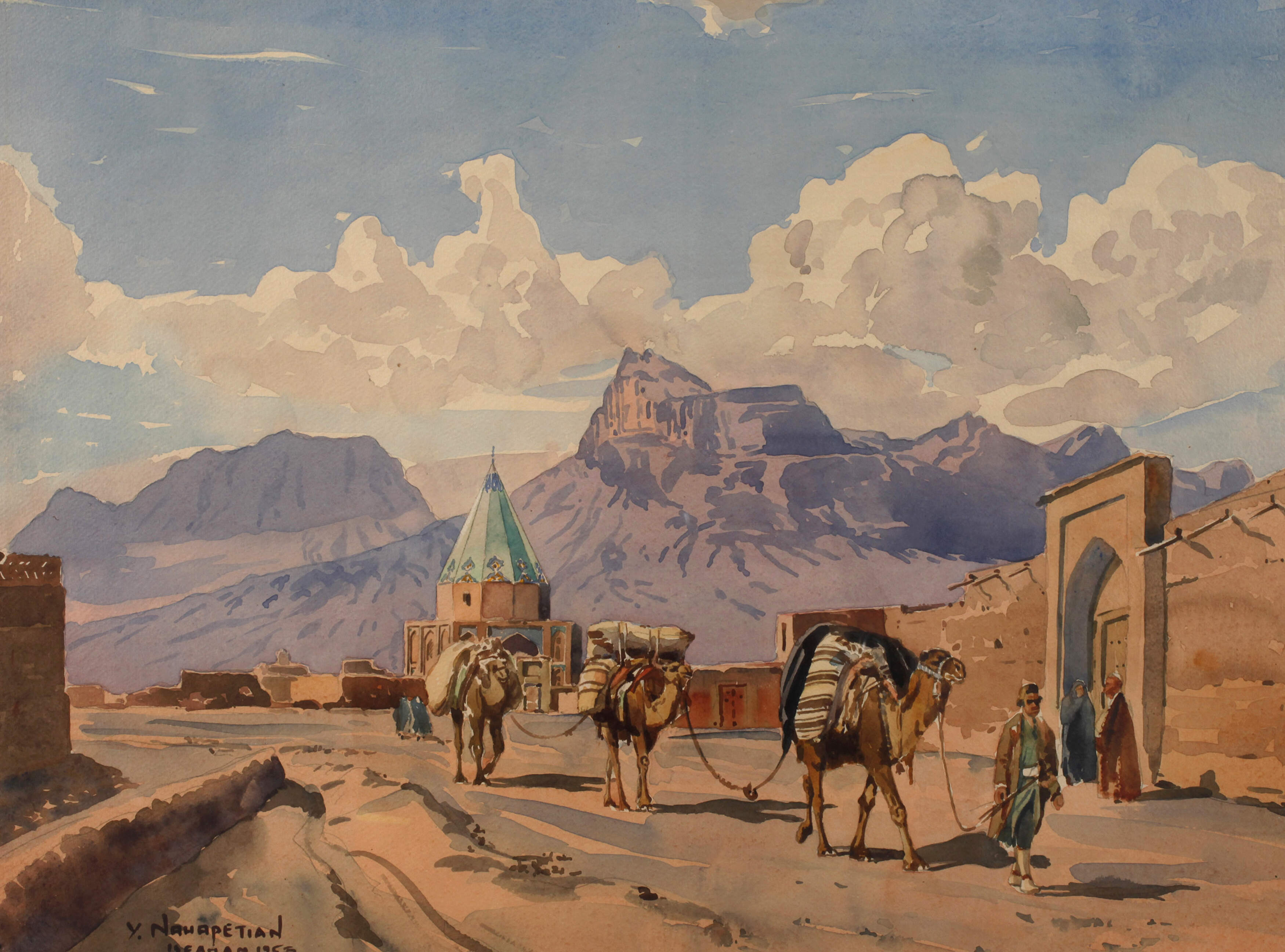 Yervand Nahapetian, Kamelkarawane