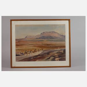 Yervand Nahapetian, Karawane in der Wüste