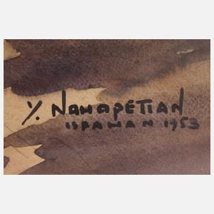 Yervand Nahapetian, Karawane in der Wüste