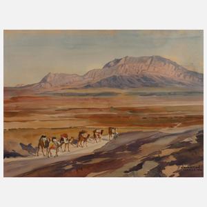 Yervand Nahapetian, Karawane in der Wüste