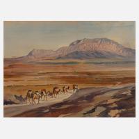Yervand Nahapetian, Karawane in der Wüste111