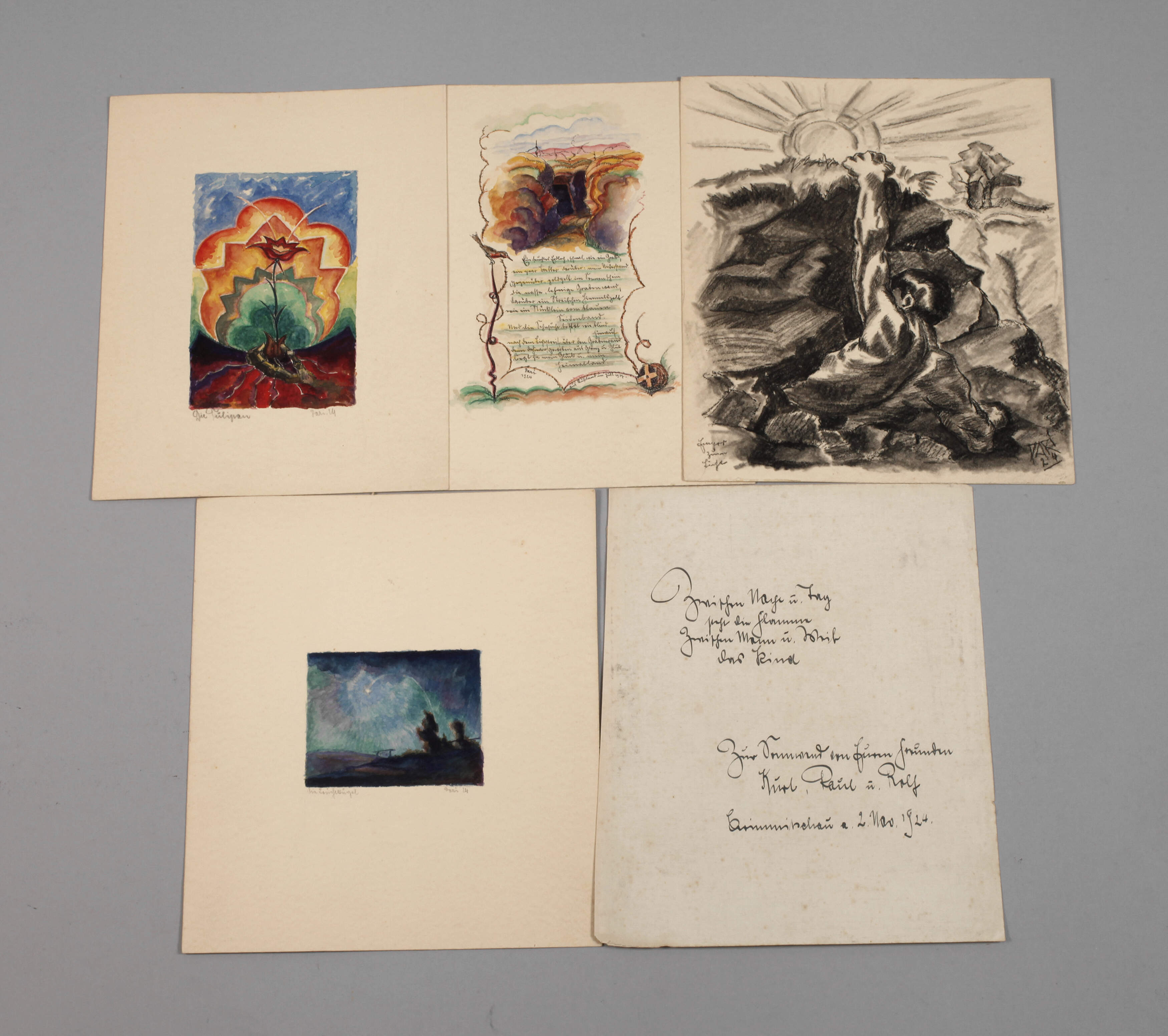 Pari, Konvolut Arbeiten