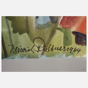 Heinrich Rettner, Dorfansicht