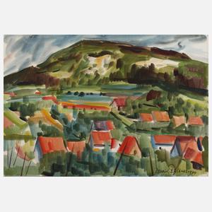 Heinrich Rettner, Dorfansicht