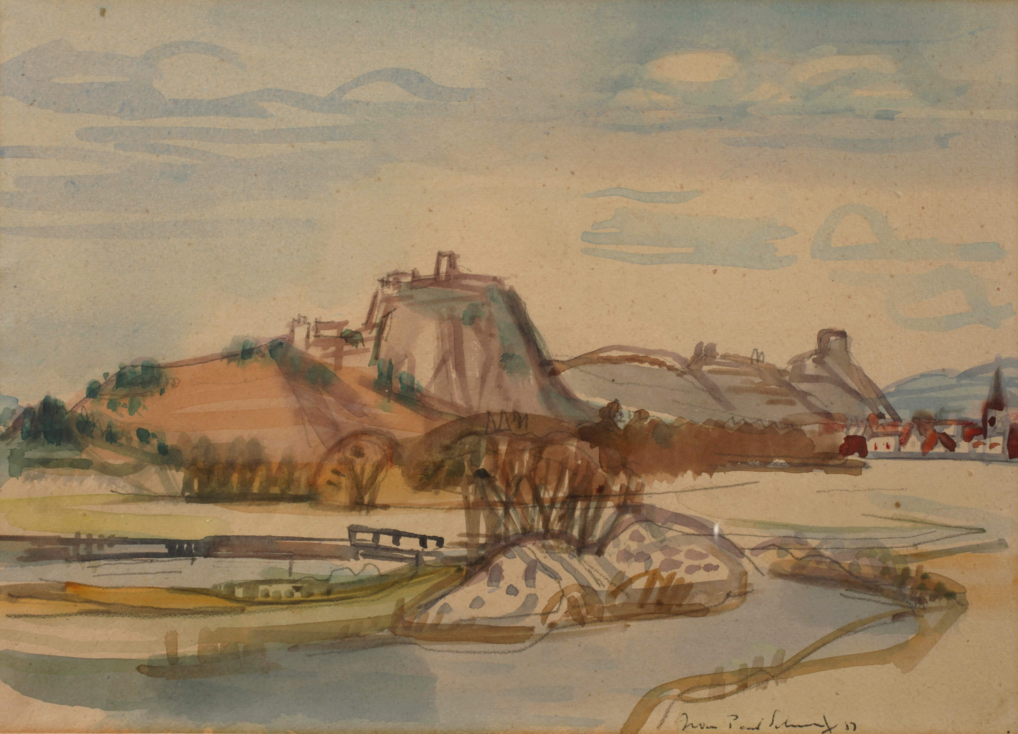 Jean Paul Schmitz, Flusslandschaft