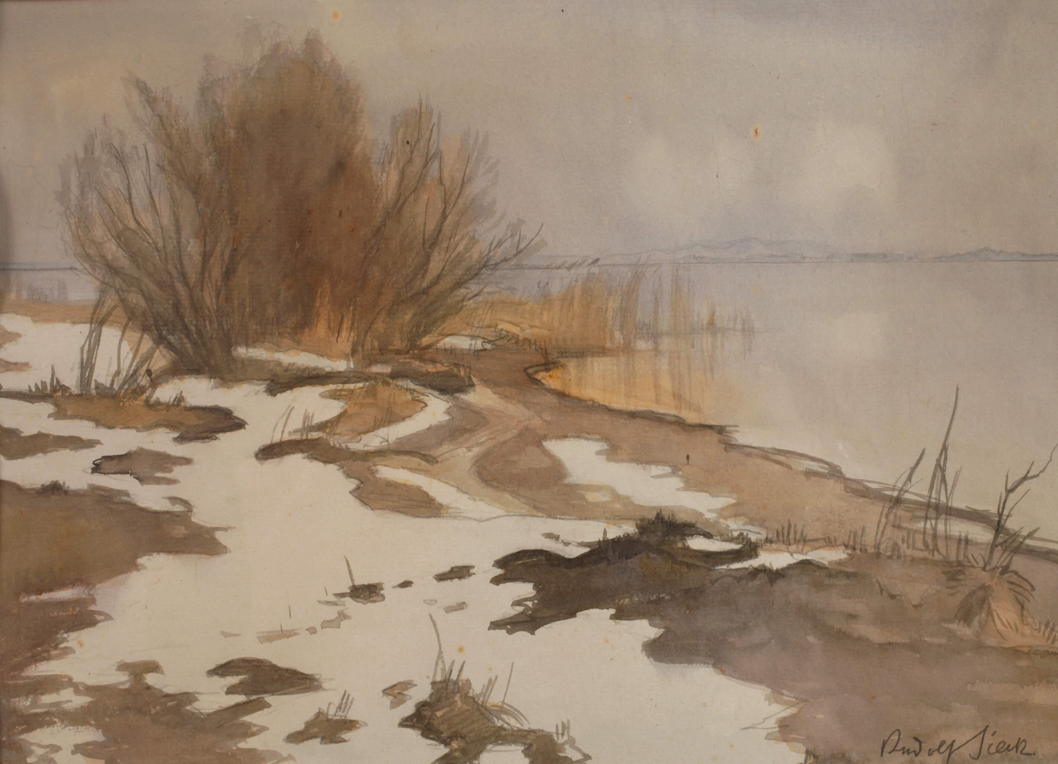 Prof. Rudolf Sieck, "Am Chiemsee"