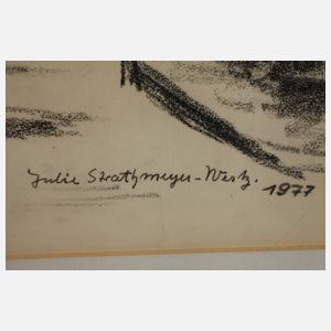 Julie Strathmeyer-Wertz, In den Anlagen, Stuttgart