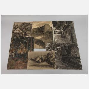 W. Tischendorf, sechs Arbeiten