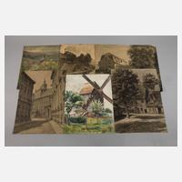 W. Tischendorf, sechs Arbeiten111