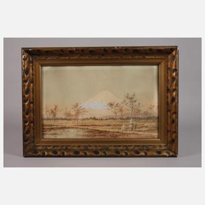 T. H. Watanaby, Blick auf den Fujiyama