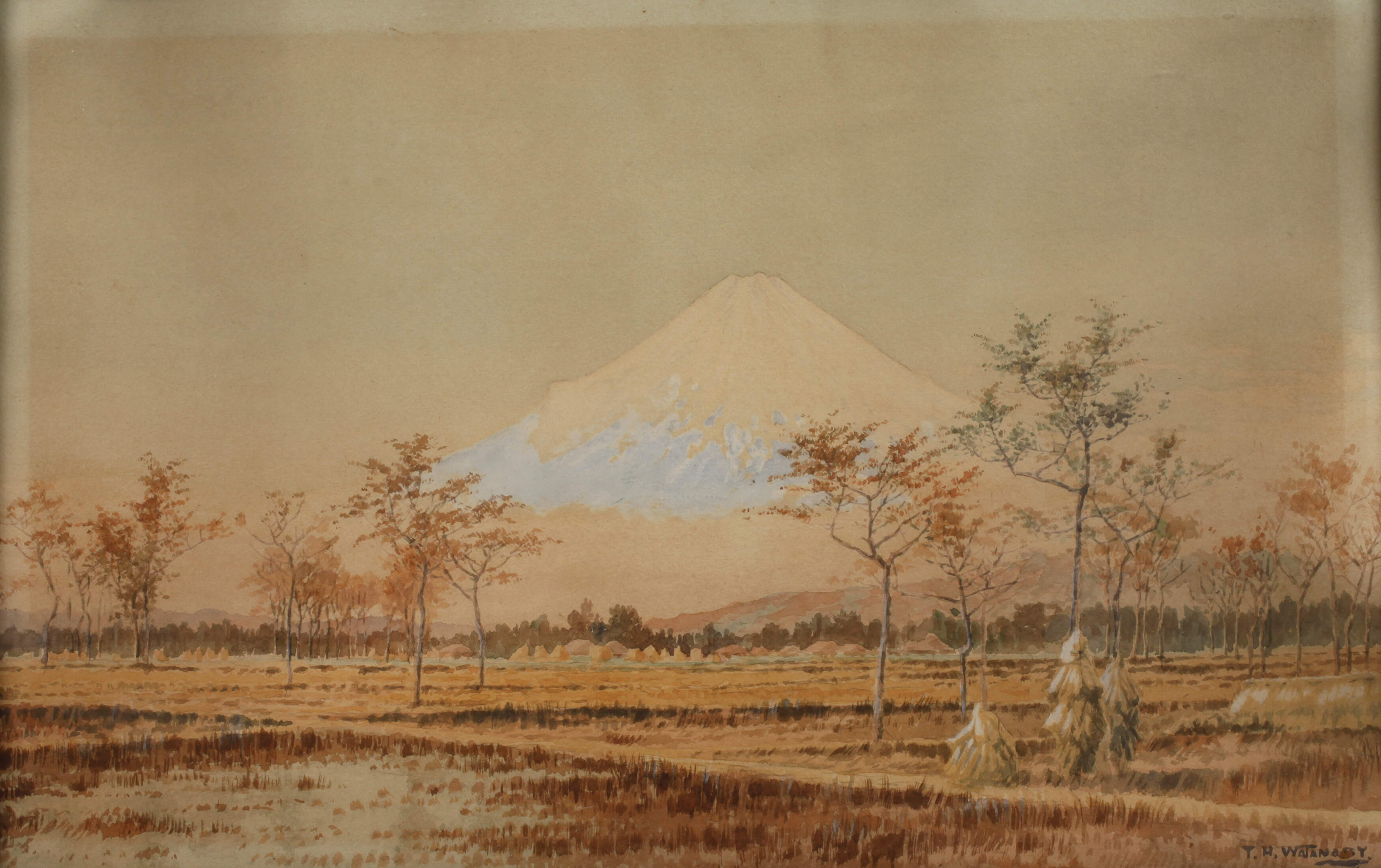 T. H. Watanaby, Blick auf den Fujiyama
