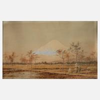 T. H. Watanaby, Blick auf den Fujiyama111