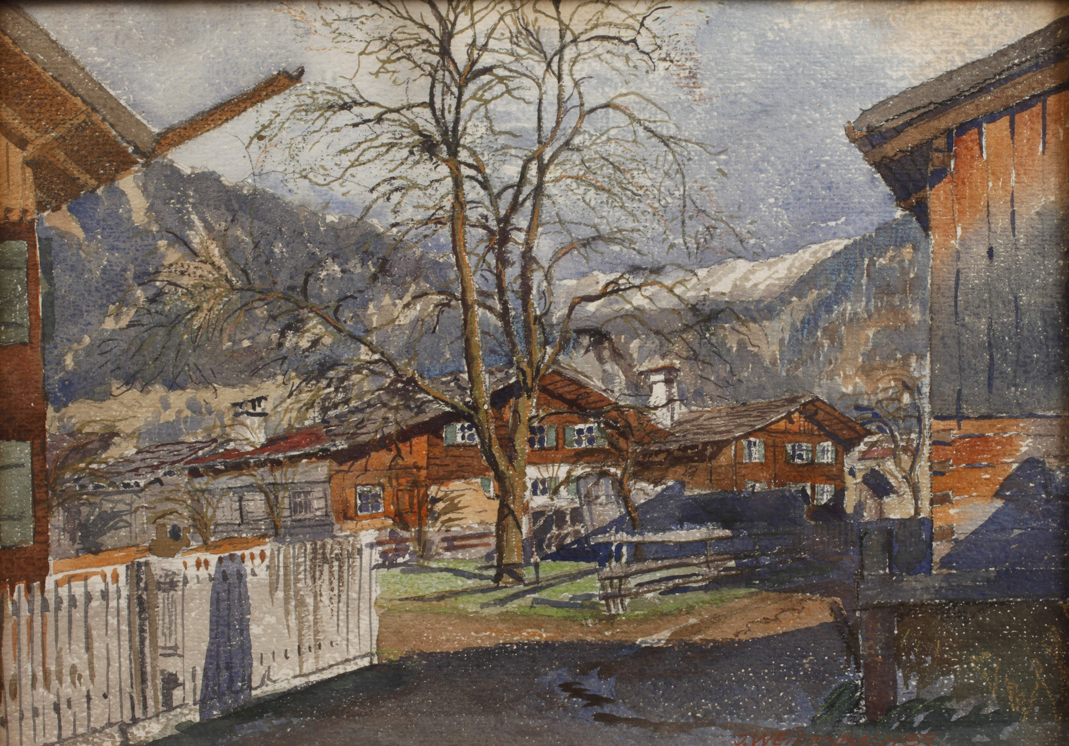 Dr.-Ing. Josef Weidenbacher, "Aus Oberstdorf"