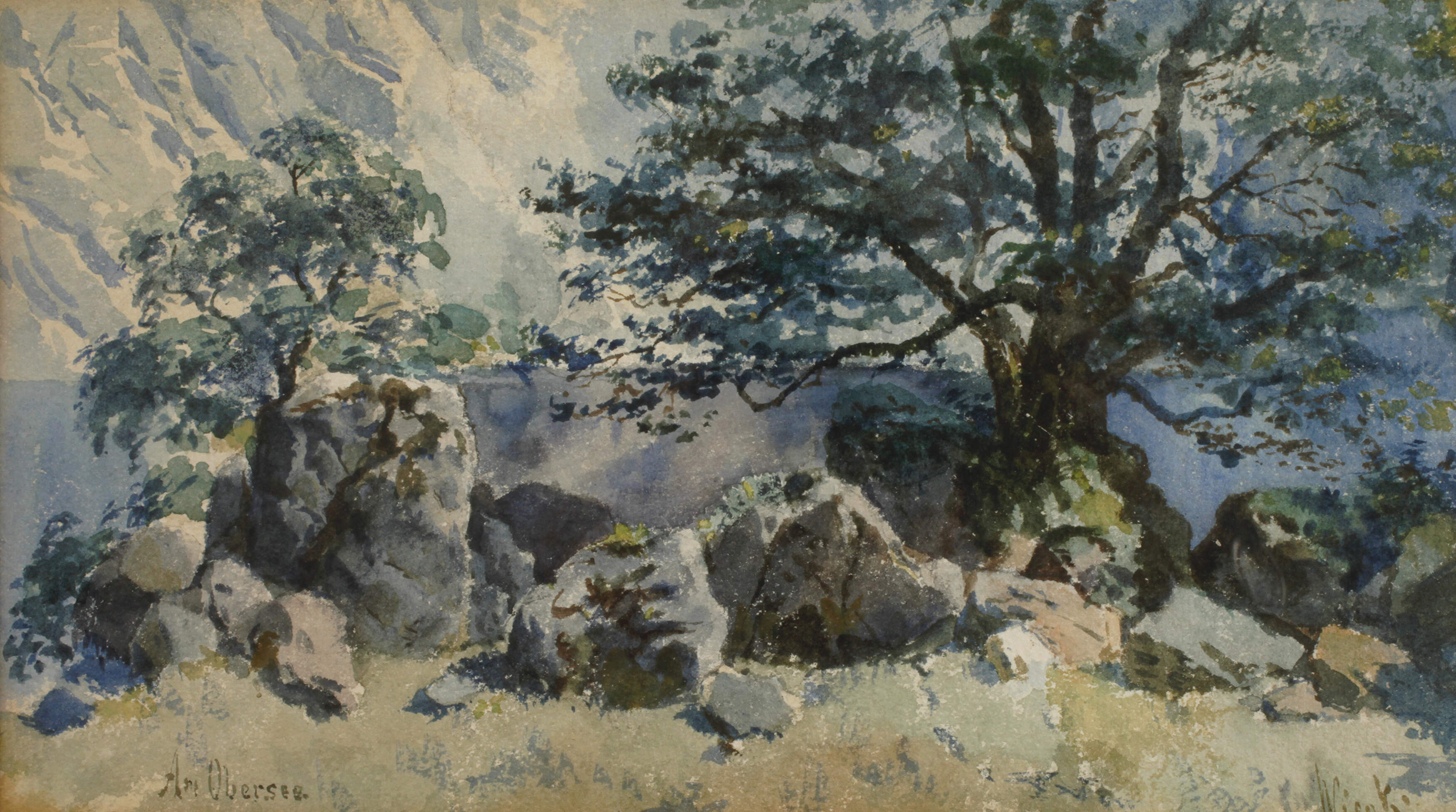 Otto Wiegk, "Am Obersee"