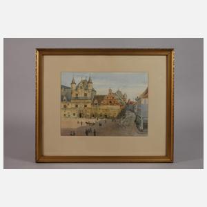 Peter Woltze, Das Rathaus in Mechelen