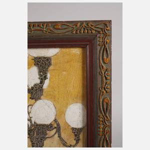 Elegante Gesellschaft mit Motordroschke