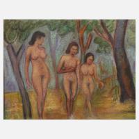 Nackte Mädchen im Wald111