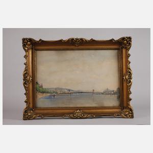 Die Donau in Budapest