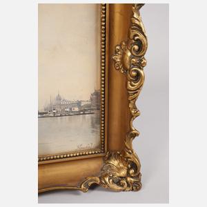 Die Donau in Budapest