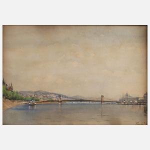 Die Donau in Budapest