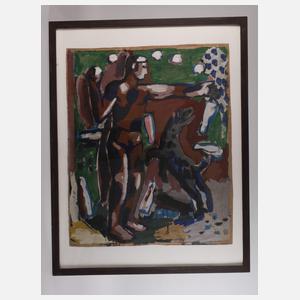 Ulrich Diezmann, Artist mit Hund