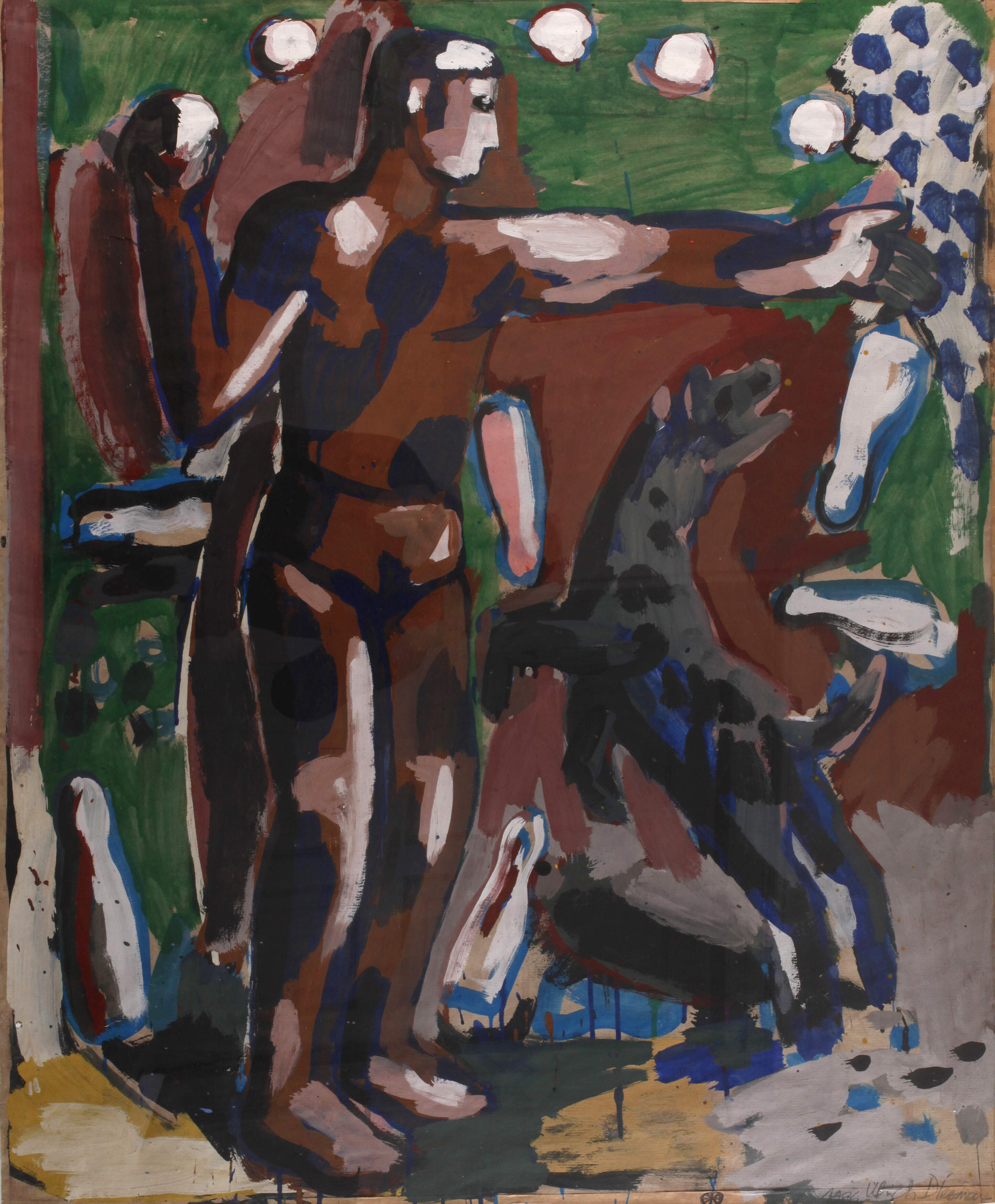 Ulrich Diezmann, Artist mit Hund