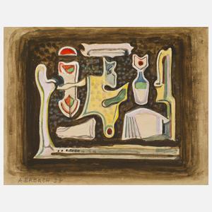 Alois Erbach, attr., Abstrakte Komposition