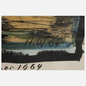 Hans Wagner, Abstrahiertes Stillleben