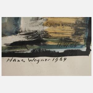 Hans Wagner, Abstrahiertes Stillleben