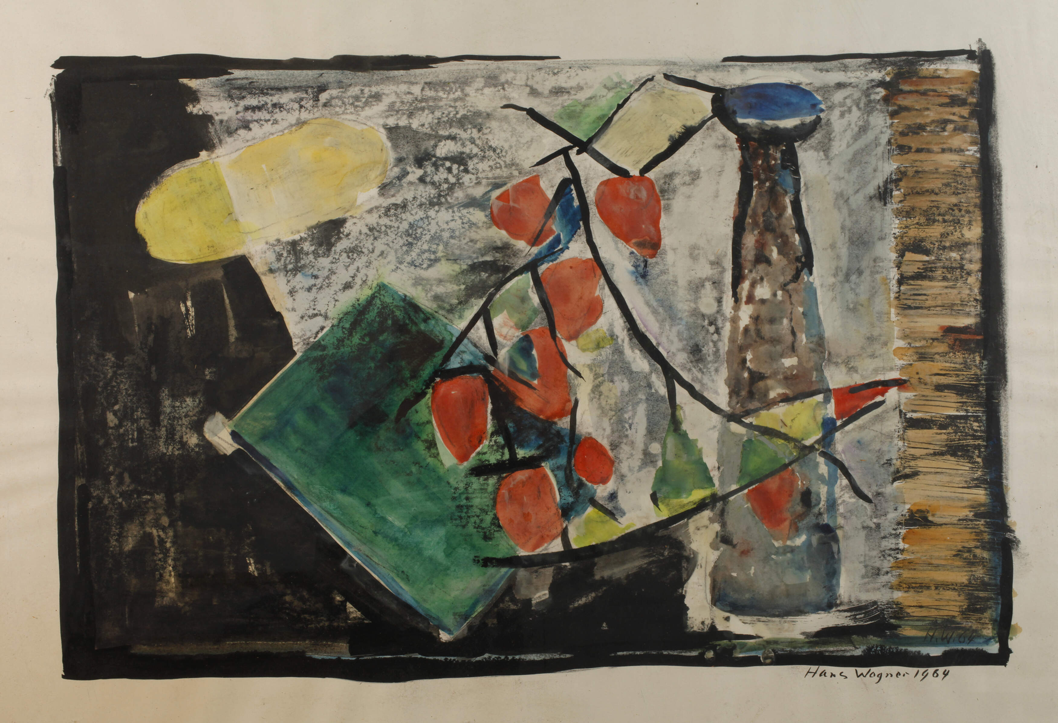 Hans Wagner, Abstrahiertes Stillleben