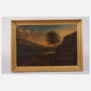 Johann Christian Vollerdt, Bergige Flusslandschaft