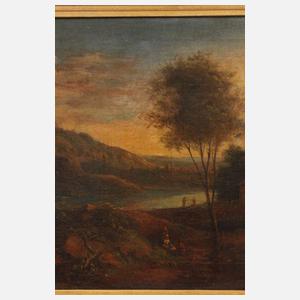 Johann Christian Vollerdt, Bergige Flusslandschaft