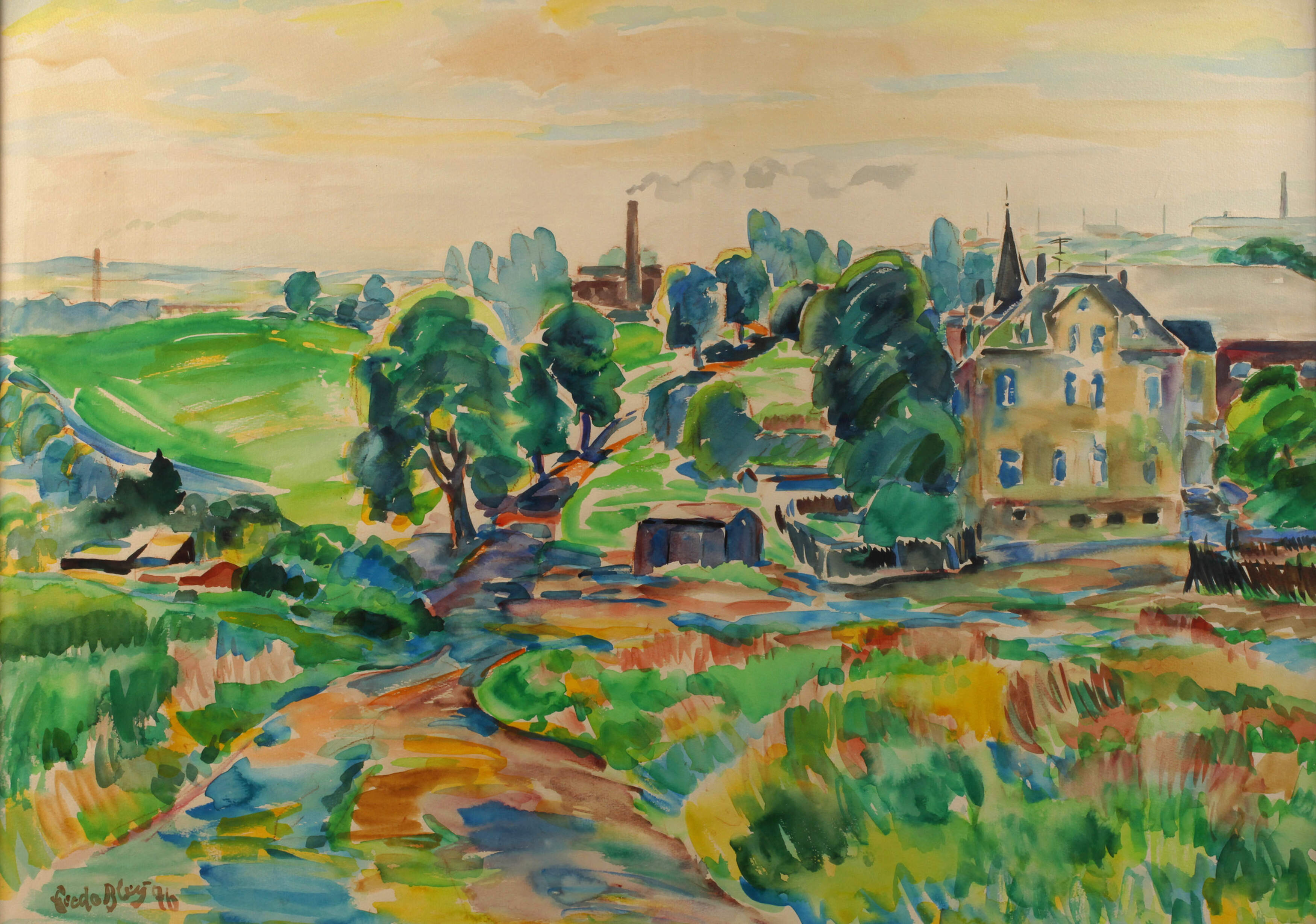 Fredo Bley, Vogtlandlandschaft