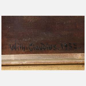 Prof. Wilhelm Claudius, Blick ins Freie