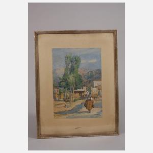 Georg Hänel, Dorf im Gebirge