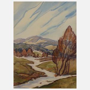 Siegfried Hauffe, Winter im Vogtland