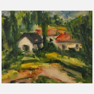 Albert Hennig, "Häuser im Grünen"